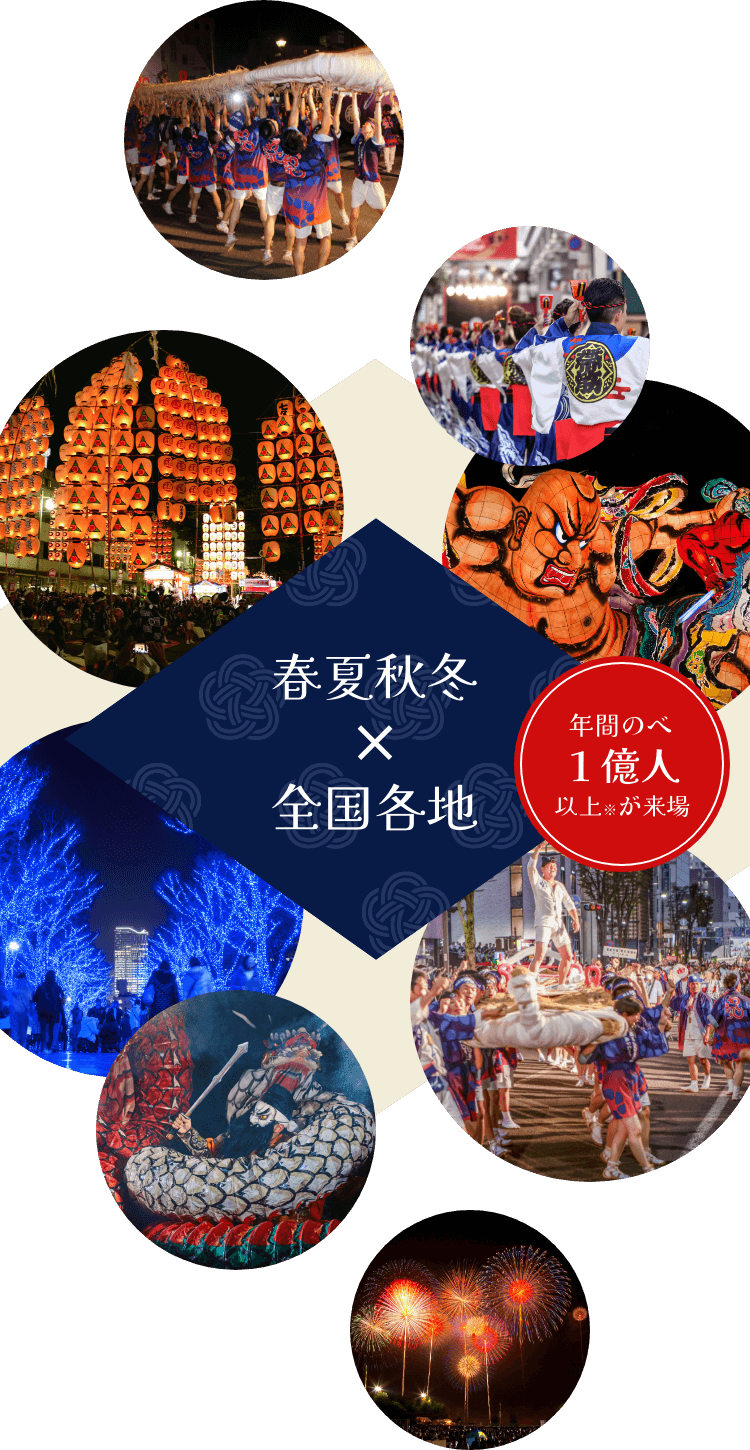 春夏秋冬×全国各地